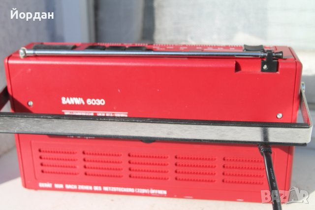 Радио ''Sanwa 6030", снимка 8 - Радиокасетофони, транзистори - 44497230