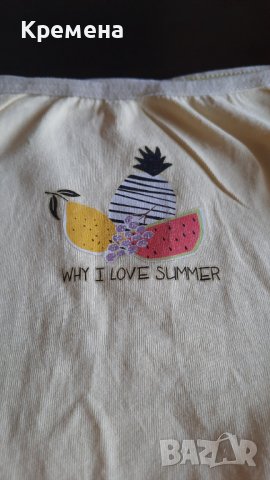 детски потничета за момиче, ръст 134/140см, 9 броя-16лв, снимка 7 - Детско бельо и бански  - 41657719