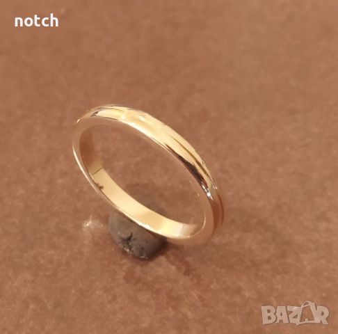 Златна халка, снимка 4 - Пръстени - 36442516