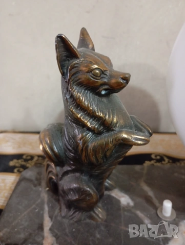 стара настолна лампа арт деко, снимка 3 - Настолни лампи - 38683155