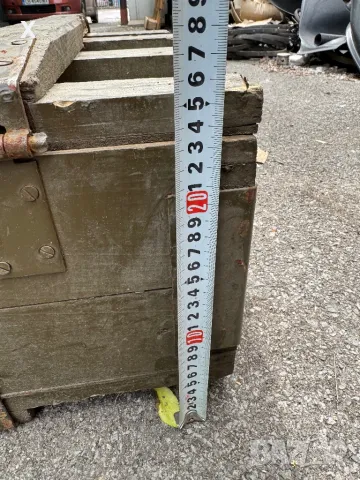 ДЪРВЕН КУФАР КУТИЯ САНДЪК ОТ 1992 ГОДИНА, снимка 8 - Части - 50202130