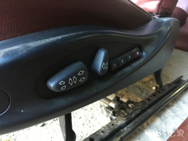 Електрически кожен салон / Седалки за BMW E63 с подгрев и памет БМВ Е63 6-серия, снимка 9 - Части - 35875040