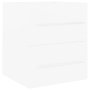 vidaXL Долен шкаф за мивка, бял, 41x38,5x48 см, ПДЧ（SKU:804683