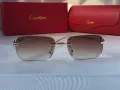 Cartier 2024 мъжки слънчеви очила дамски унисекс 4 цвята, снимка 13
