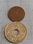 Две монети 25 сантима 1932г. Франция / 1 цент 1940г. Недерландия за КОЛЕКЦИЯ ДЕКОРАЦИЯ 31747, снимка 1