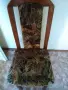 Продавам дървен стол с тапицерия, снимка 7