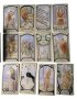 Елегантнo таро: Golden Art Nouveau Tarot & Etherial Visions & Egyptian Art Nouveau Tarot, снимка 12