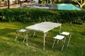 Комплект Сгъваема Маса и Столове Malatec промо цена, снимка 1
