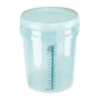 Прозрачна пластмасова градуирана кофа, Обем 20л. Деление 100 мл.,4351, снимка 3