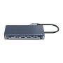 Orico докинг станция Type-C Docking Station PD 3.0 100W - HDMI, Type-C, USB3.0, LAN, SD, VGA, Audio 