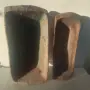 Автентично, старо дървено корито за месене на хляб, нощва . Подходящо за декорация на вила, градина, снимка 1