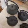 няколко японски чугунени чайника, снимка 6