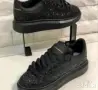💎Дамски Сникърси Alexander McQueen - Цвят Черно с Камъчета 36 37 38 Цена:66€ Еконт, снимка 6