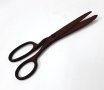 Стара шивашка ръждива ножица, ножици(12.2), снимка 4