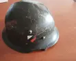 Българска военна каска от войната М36, снимка 2