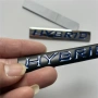 Метална емблема HYBRID за автомобили, снимка 2