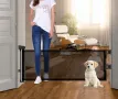JUOIFIP Dog Gate преграда за домашни любимци 55 на 13.8 инча НОВА, снимка 1