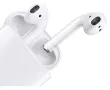 Безжични слушалки Apple AirPods MV7N2TY/A, ОРИГИНАЛЕН продукт Apple, с калъф за зареждане, снимка 2