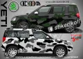 Volkswagen Amarok SK-SJV3-VW-AM Кaмуфлаж Офроуд Джип Пикап Лодка Camouflage Off-Road стикери, снимка 15