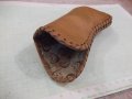Калъф за очила стар от естесвенна кожа от магазин "СБХ", снимка 7