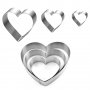 РИНГ ЗА ТОРТА СЪРЦЕ К-Т 3 БРОЯ, снимка 3