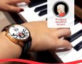 Дизайнерски часовник Mozart , Часовник за пианисти , сувенир , подарък, снимка 2