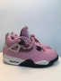 Air Jordan 4 розови велурени маратонки размер 38, снимка 1