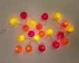 лампички с 20 топки (ръчна изработка) / коледни / Монтесори легло, снимка 8