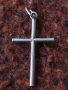 Старо сребърно кръстче 50878, снимка 2
