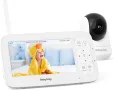 НОВ Babycozy Video Бебефон с камера и аудио 5" 720P дисплей 5000mAh, снимка 1