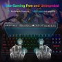Нова Кабелна Клавиатура LED за PC лаптоп MAC ps4 игри, снимка 5