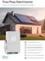 Хибриден инвертор Deye 6kW, 10kW, 15kW, 20kW, 30kW, 60kW соларен, снимка 1