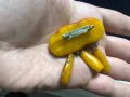 Стара кехлибарена брошка, снимка 5