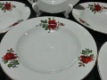 Стар български порцелан чинии дълбоки , снимка 1