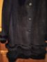 Продавам луксозно макси кожено палто от естествена агнешка кожа ,модерна обработка, тип кожух. , снимка 4
