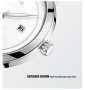 Дамски часовник NAVIFORCE Clarity SIlver/White 5008 SW., снимка 8