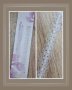 Луксозни презрамки за сутиен с бели цветя в дантела и перли, снимка 1 - Сватбени аксесоари - 35829243