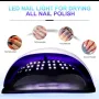 Професионална лампа за маникюр SUN X16 MAX – 320 W – 72 LEDs., снимка 5