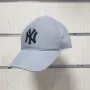 Нова шапка с козирка New York (Ню Йорк) в светлосив цвят, унисекс, снимка 2