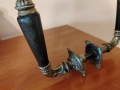 Антични бронзови дръжки за врата с рог , снимка 5