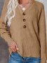 Дамски ежедневен моден плетен пуловер с V-образно деколте, 5цвята - 023, снимка 14