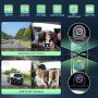 Нов 9-инчов Безжичен CarPlay/Android Auto + 2.5K Dash Cam за кола автомобил, снимка 3
