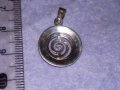 КРАСИВО АЖУРНО СРЕБЪРНО АРТ МЕДАЛЬОНЧЕ СРЕБРО 925 ПЕНДАНТ ВИСУЛКА 38426, снимка 7