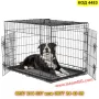 Сгъваема метална клетка за кучета – 89x59x65 см, за средноголеми породи - КОД 4483, снимка 8