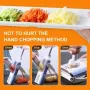 мултифункционален чопър Spring Slicer за рязане на плодове и зеленчуци, снимка 2