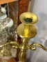 голям 60сантиметров месингов свещник, снимка 3