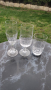 3 модела кристални чаши с еднаква шарка по 6 бр. от вид, снимка 2