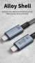USB4 Type-C Кабел 240W PD / 40Gbps / 8K – E-Marker Chip съвместим Thunderbolt 3 4, снимка 9