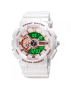 Бял/розов унисекс спортен часовник - Ota (005)