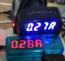 4 в 1 USB зарядно, волтметър, амперметър, термометър, снимка 3